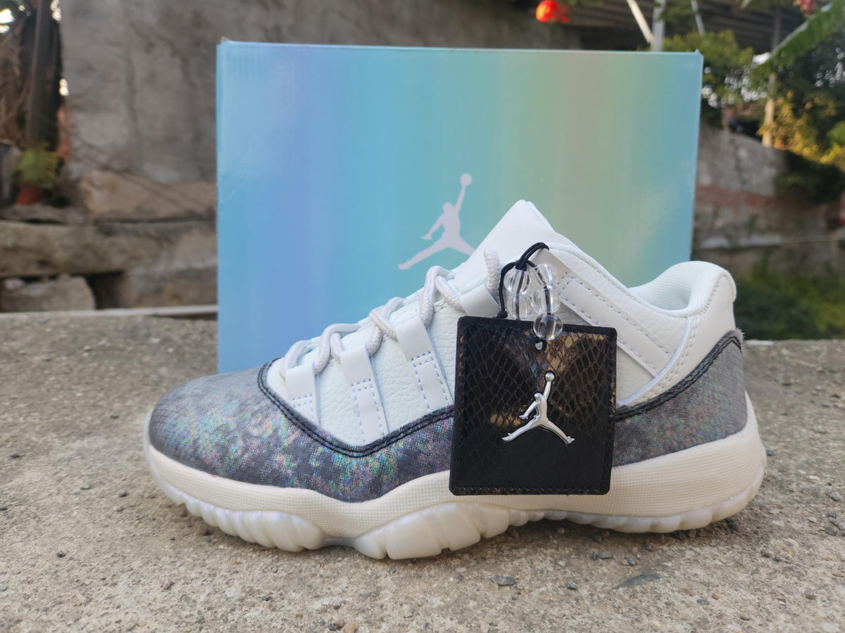 Air Jordan 11 Low Year of the Snake Multi-Color Sneakers for Men & Women