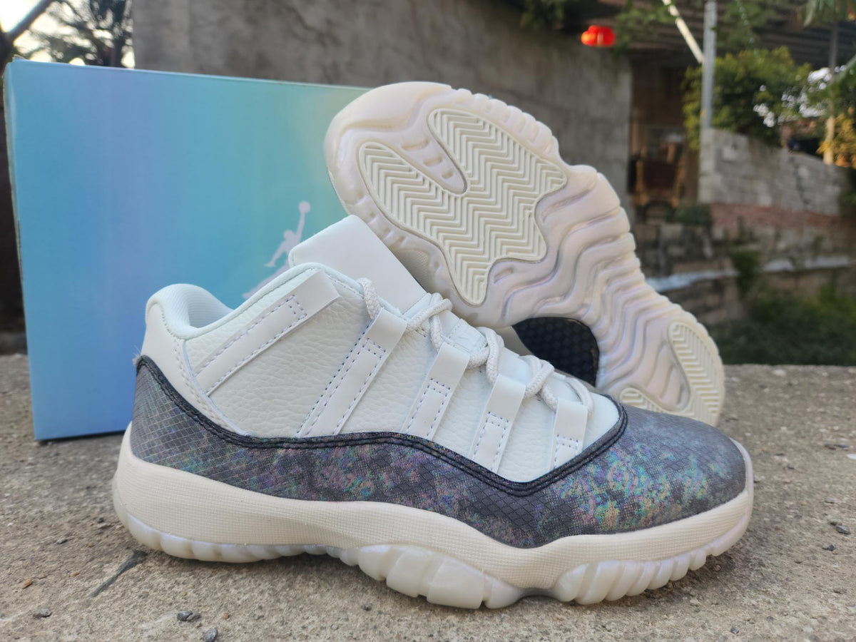 Air Jordan 11 Low Year of the Snake Multi-Color Sneakers for Men & Women