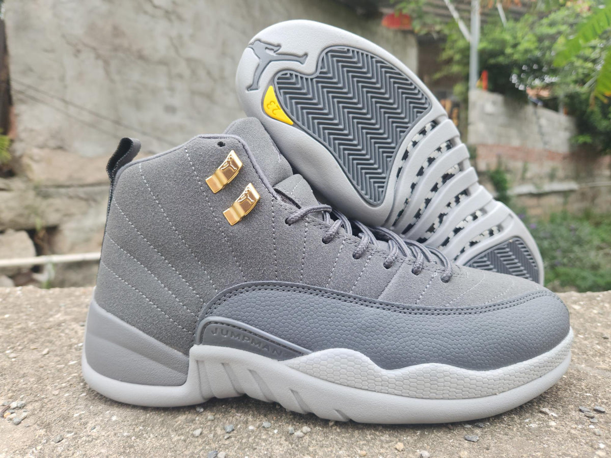 Air Jordan 12 Grey Sneakers