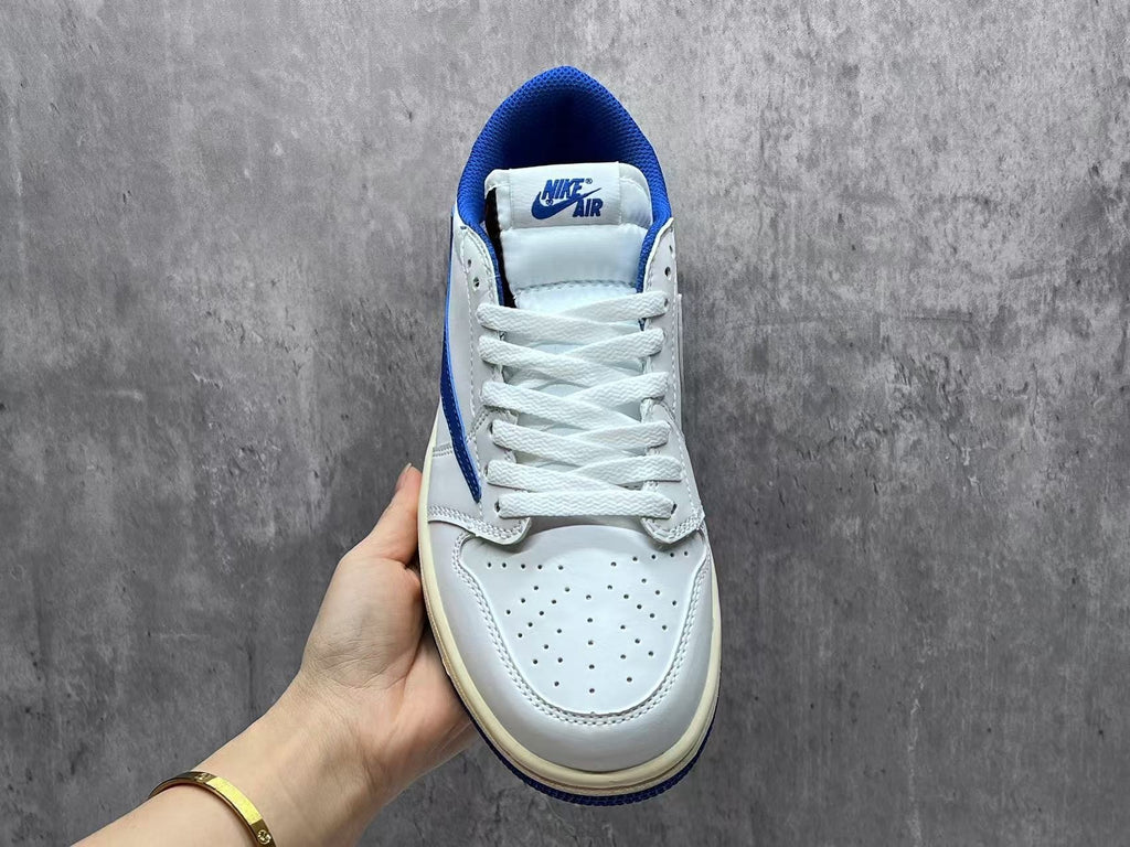 Travis Scott x Fragment x Air Jordan 1 Low OG SP Lightning 2.0 Sneakers
