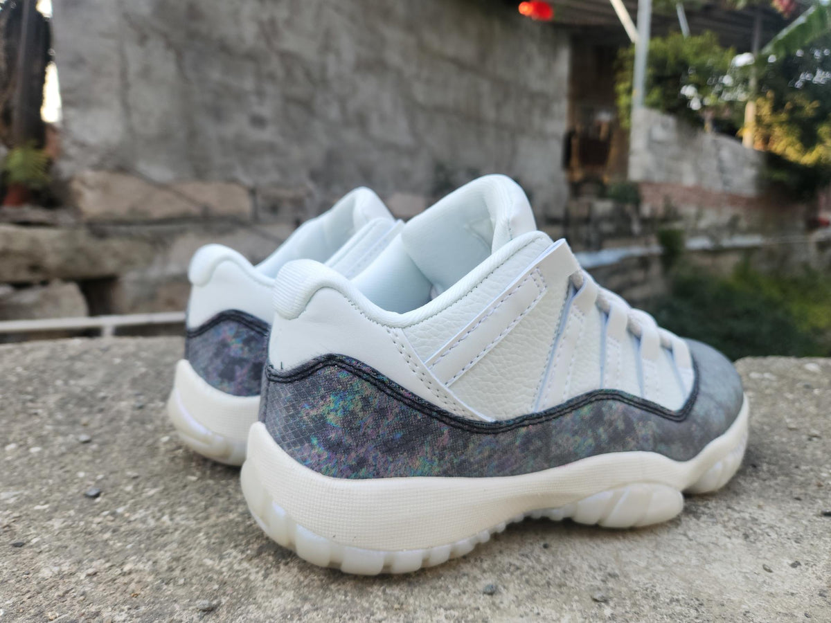 Air Jordan 11 Low Year of the Snake Multi-Color Sneakers for Men & Women