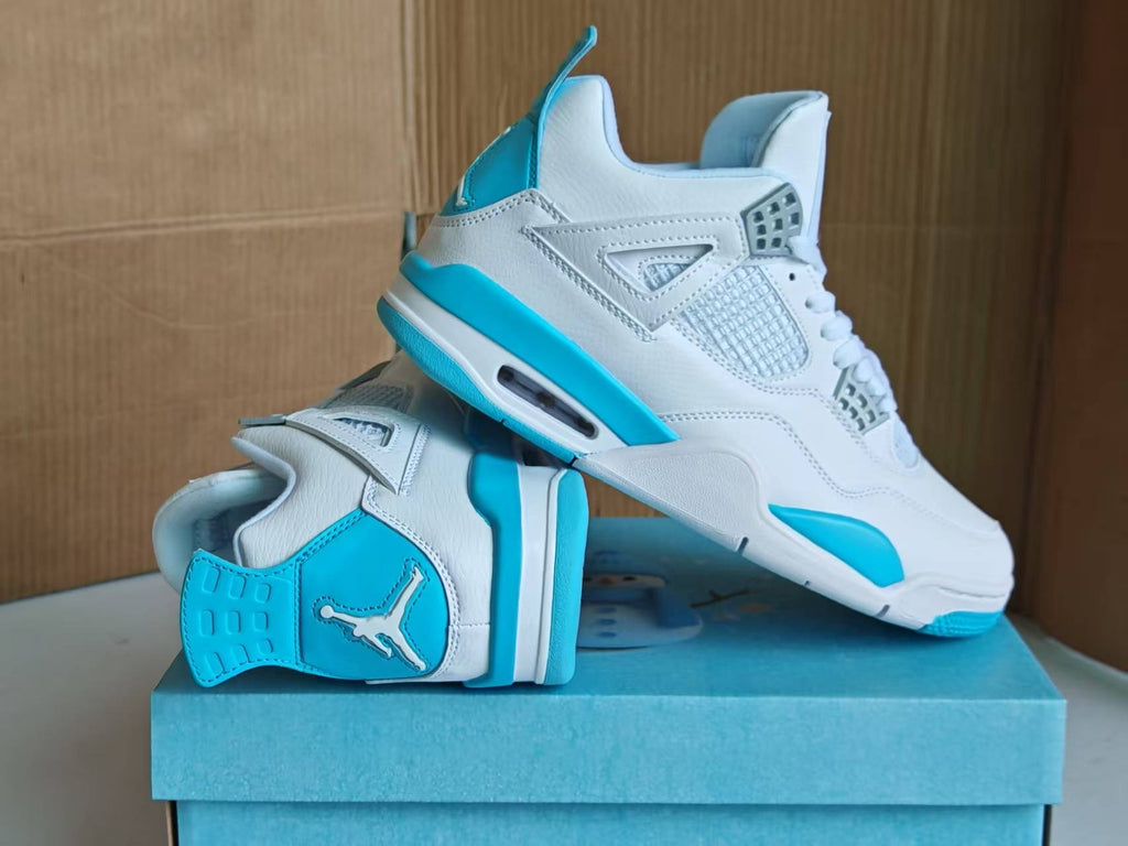 Air Jordan 4 Retro White Aluminum Sneakers – HV0823-100