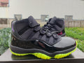 Air Jordan 11 Retro Black-Green Sneakers
