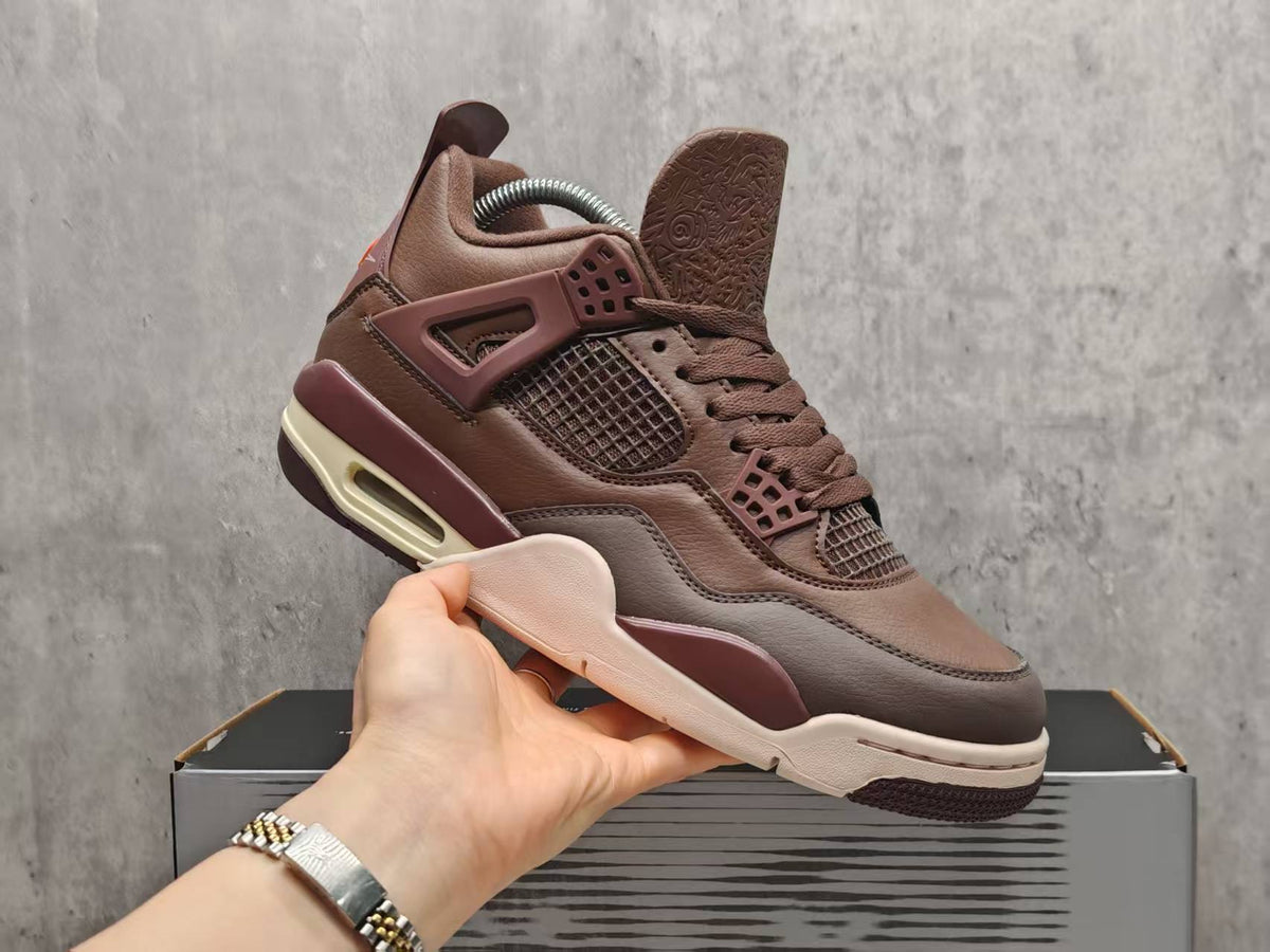 Air Jordan 4 Animal Brown Sneakers