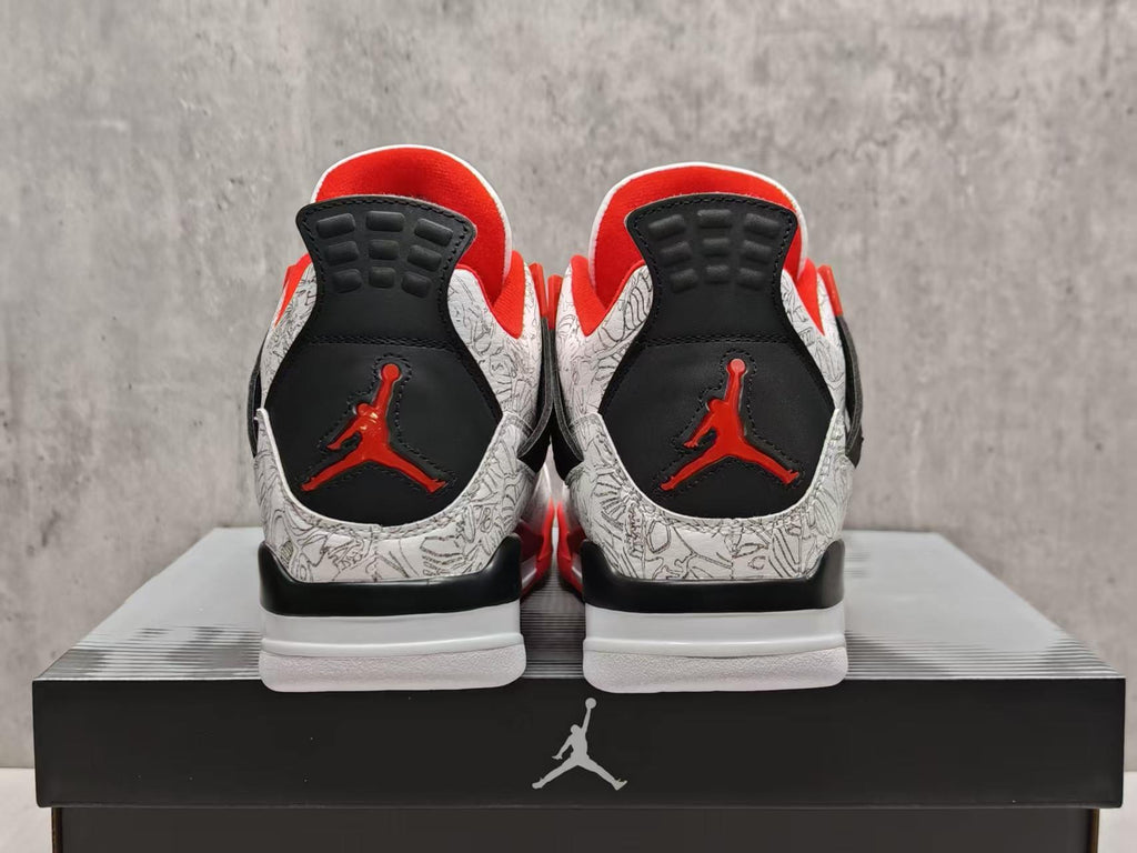 Air Jordan 4 White Laser Sneakers (Copy) (Copy)