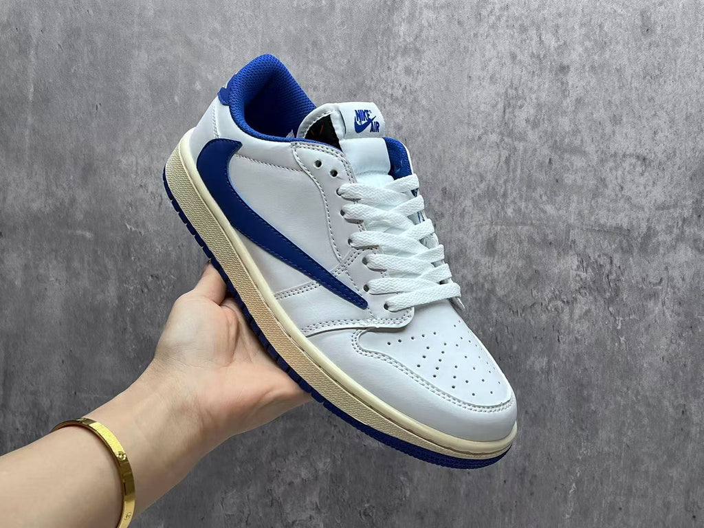 Travis Scott x Fragment x Air Jordan 1 Low OG SP Lightning 2.0 Sneakers