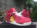 Air Jordan 4 Retro Red-Purple-Gold Sneakers