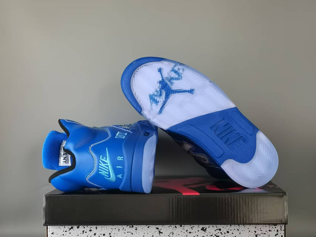 Air Jordan 5 Retro NY Arctic Blue Sneakers