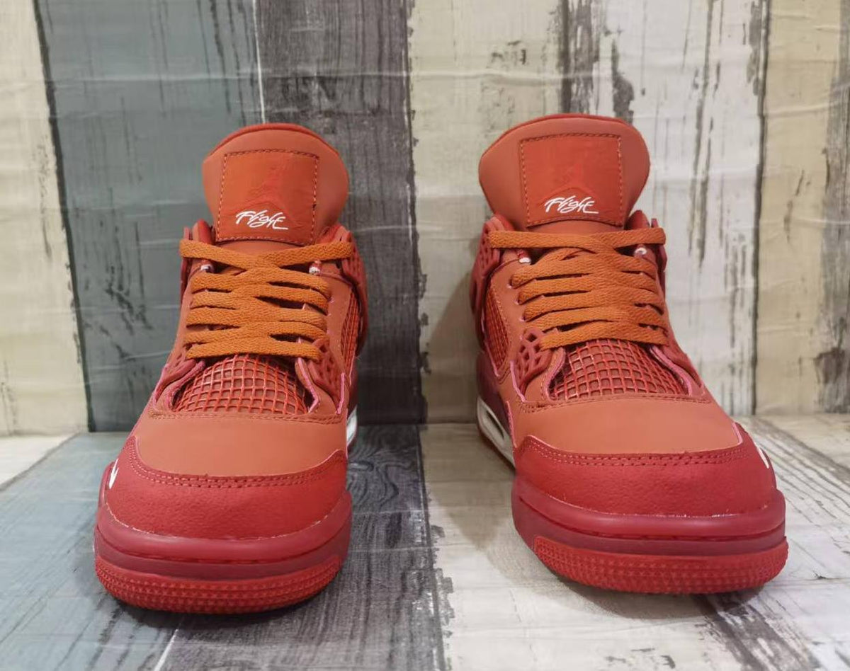 Air Jordan 4 Retro Brick-by-Brick Sneakers