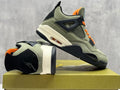Air Jordan 4 Retro Olive Green Sneakers