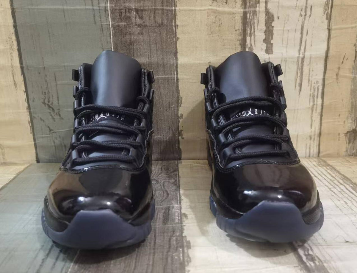 Air Jordan 11 Black White Sneakers for Men & Women