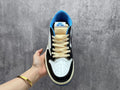 Travis Scott x Fragment x Air Jordan 1 Low OG SP Lightning Reverse Swoosh Sneakers
