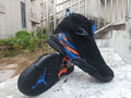 Air Jordan 8 Cavs Racing Blue Sneakers