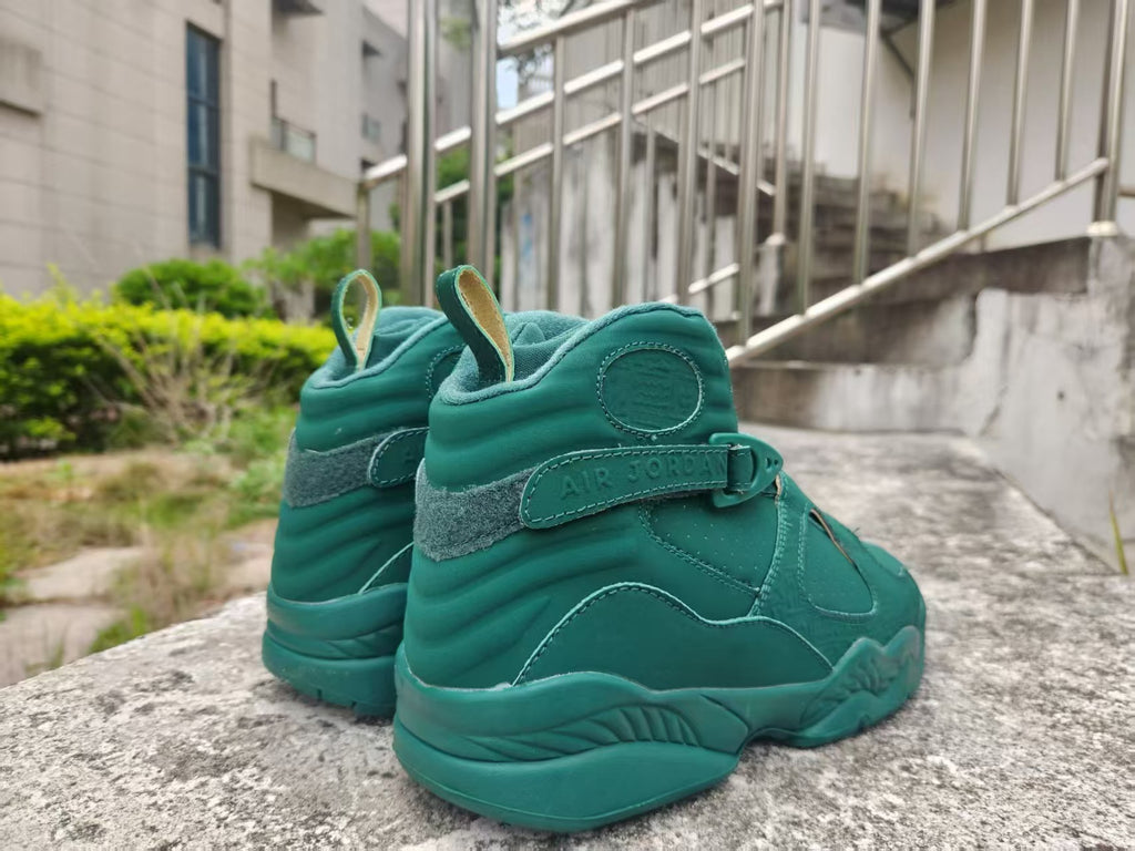 Air Jordan 8 New Dark Green Sneakers