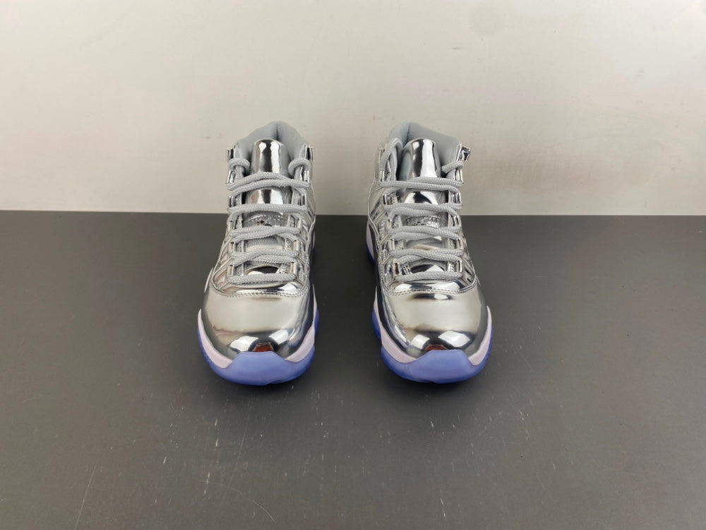 Air Jordan 11 Silver Patent Sneakers | CT8012-730