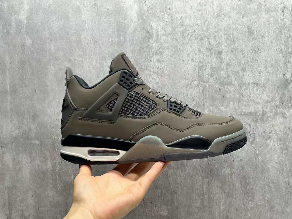 Air Jordan 4 Retro Cave Stone Sneakers