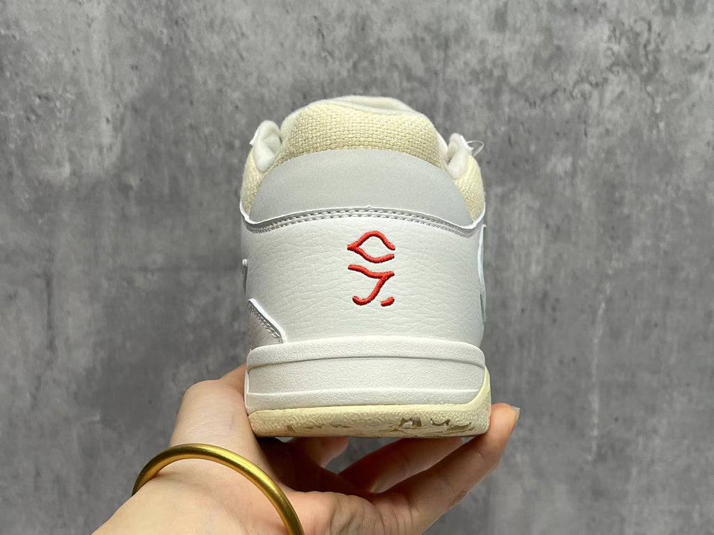 Travis Scott Collaboration Off-White Yellow Sneakers