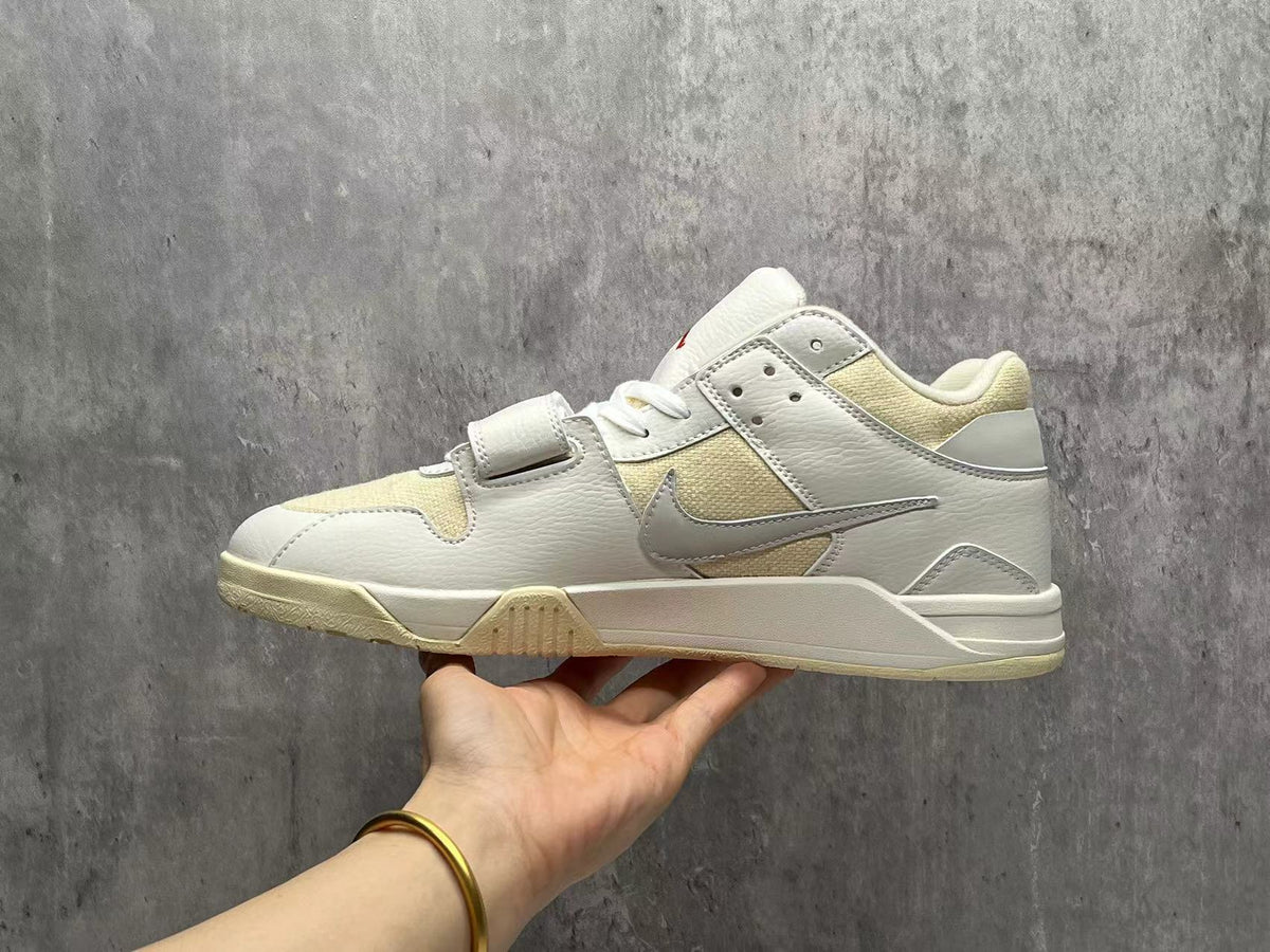 Travis Scott Collaboration Off-White Yellow Sneakers