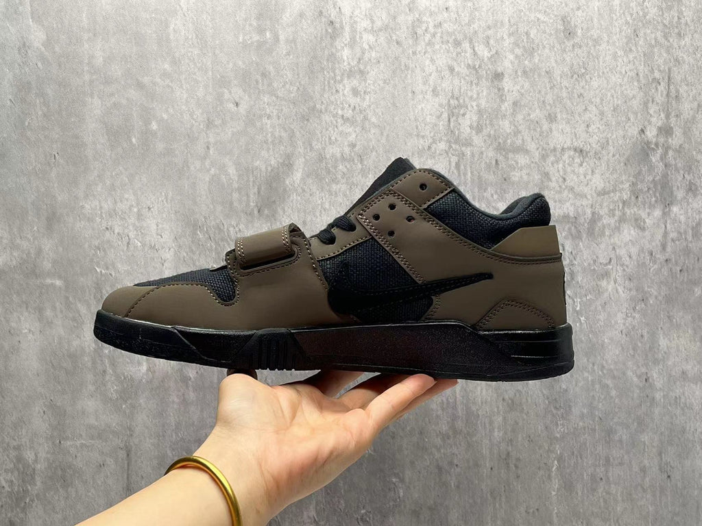 Travis Scott Black Brown Super A Sneakers