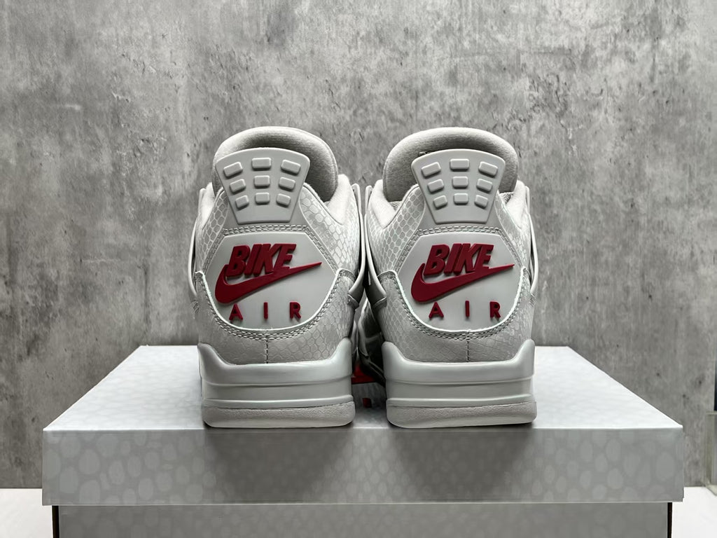 Nigel Sylvester x Air Jordan 4 Grey Mamba Sneakers
