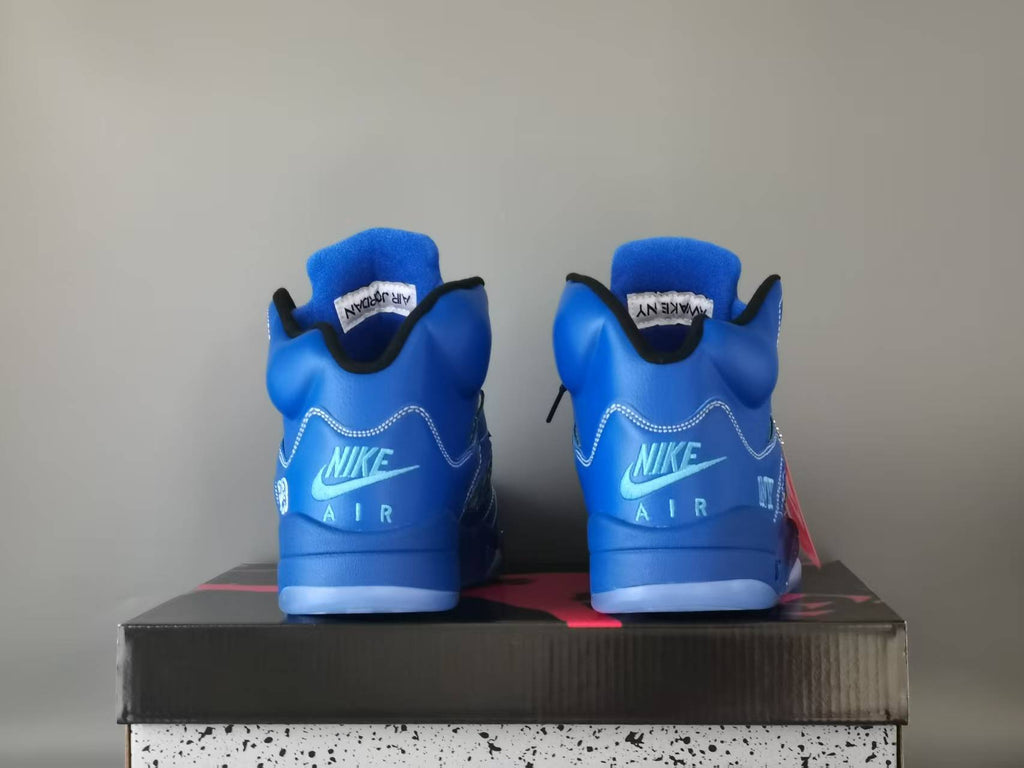 Air Jordan 5 Retro NY Arctic Blue Sneakers